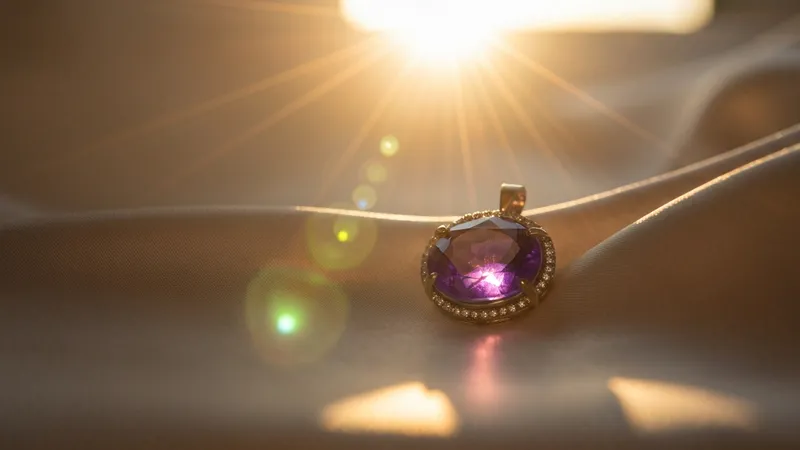 Entretien du pendentif améthyste